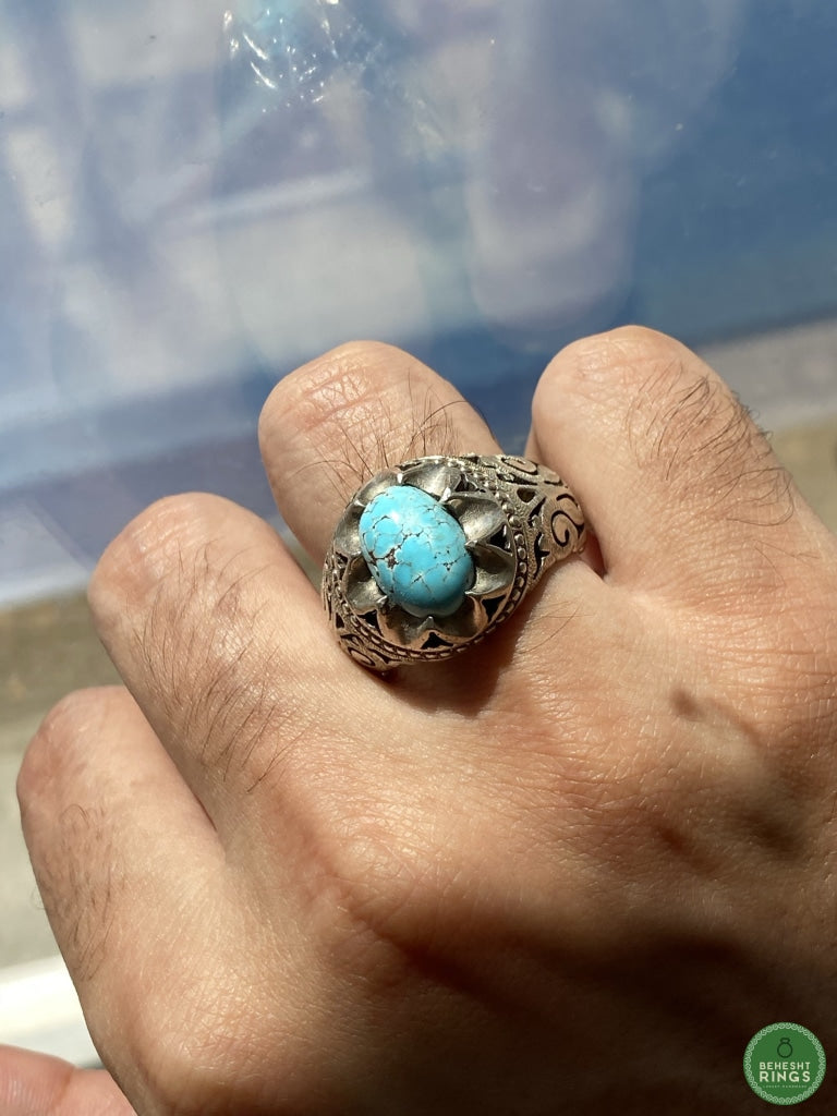 Neyshabour Firouzeh ring - Behesht Rings